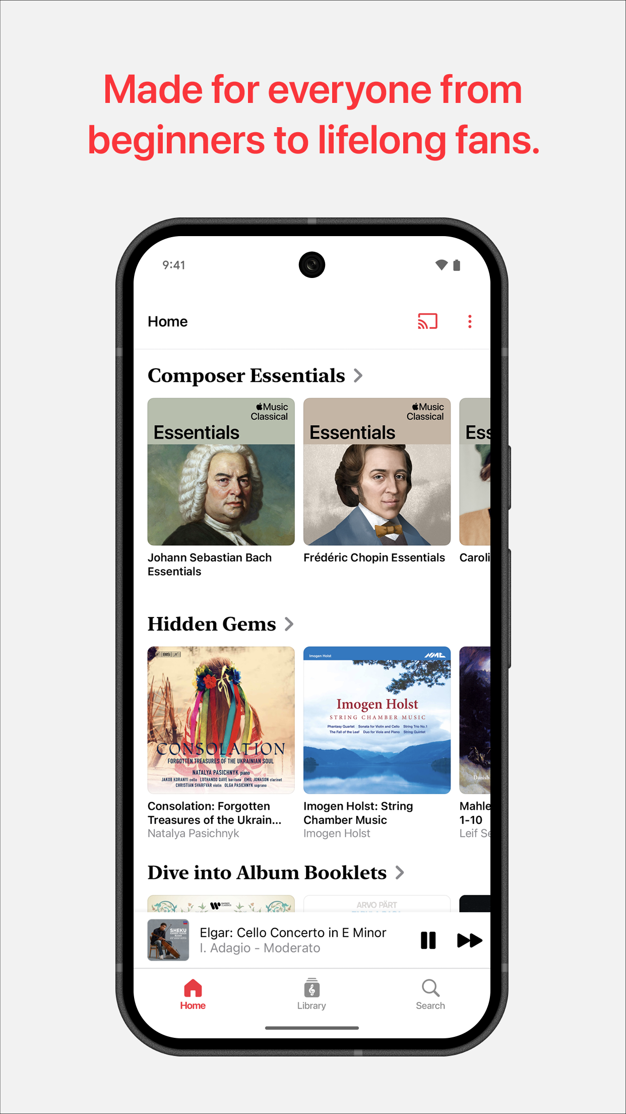 اسکرین شات 6 برنامه Apple Music Classical
