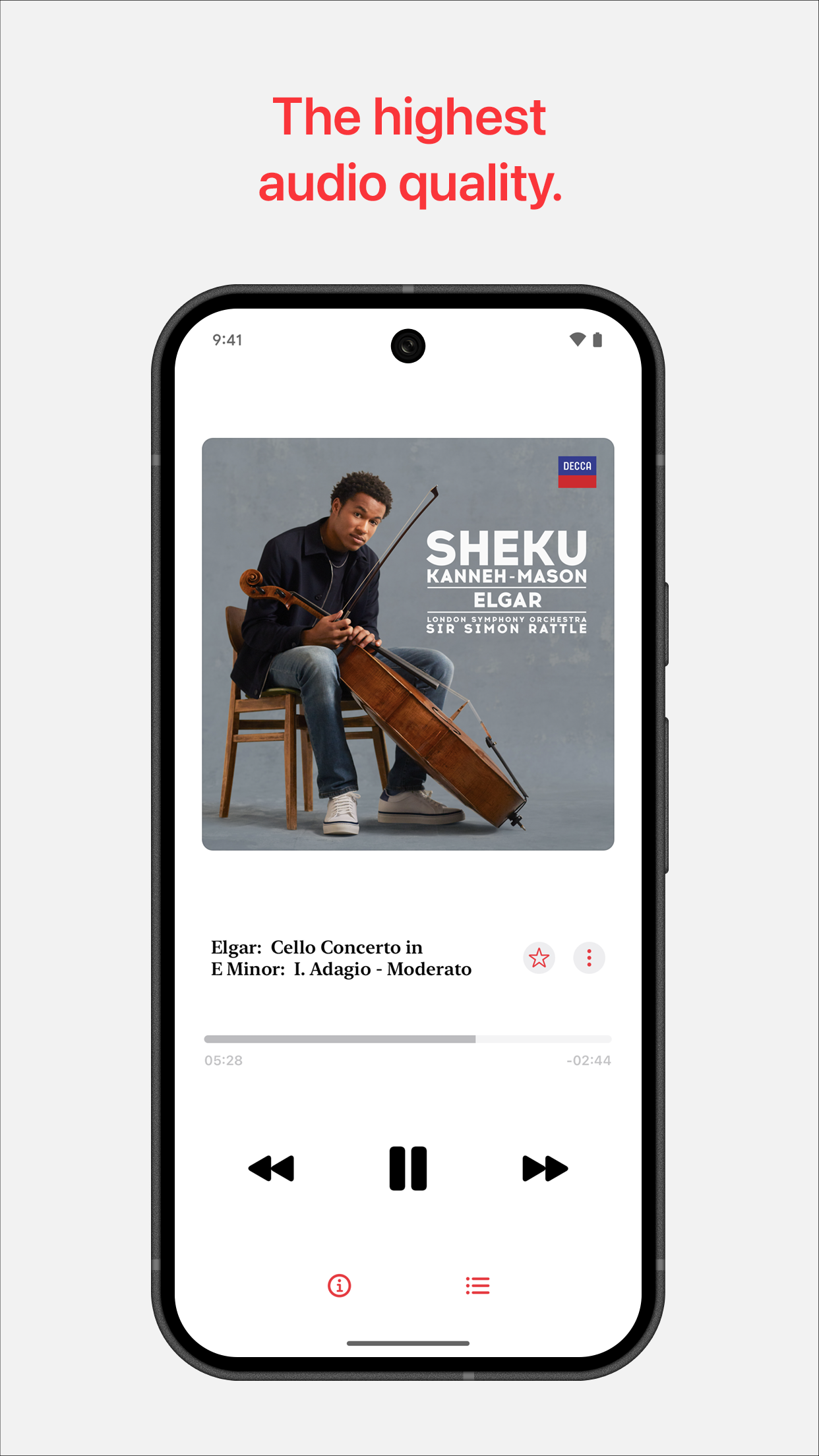 اسکرین شات 4 برنامه Apple Music Classical