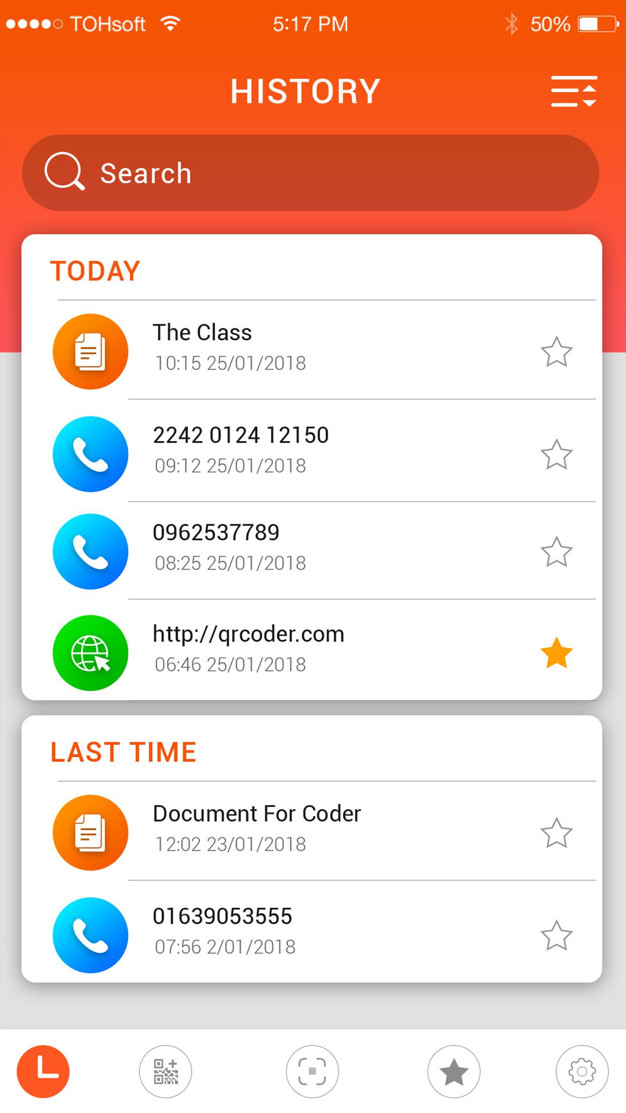 اسکرین شات 3 برنامه QR code reader
