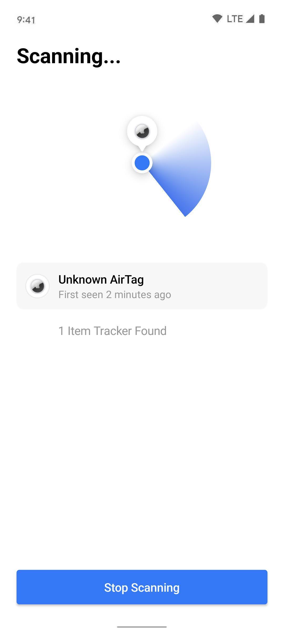 اسکرین شات 2 برنامه Tracker Detect