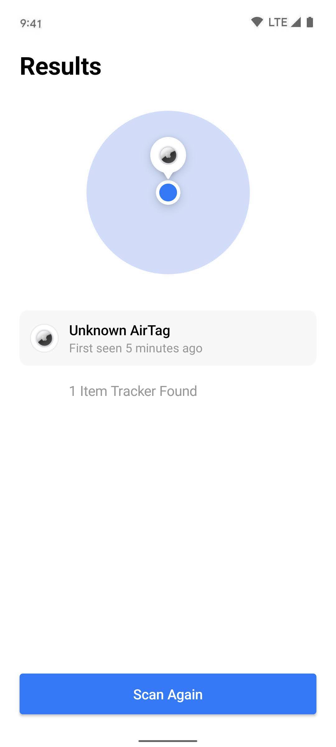 اسکرین شات 3 برنامه Tracker Detect