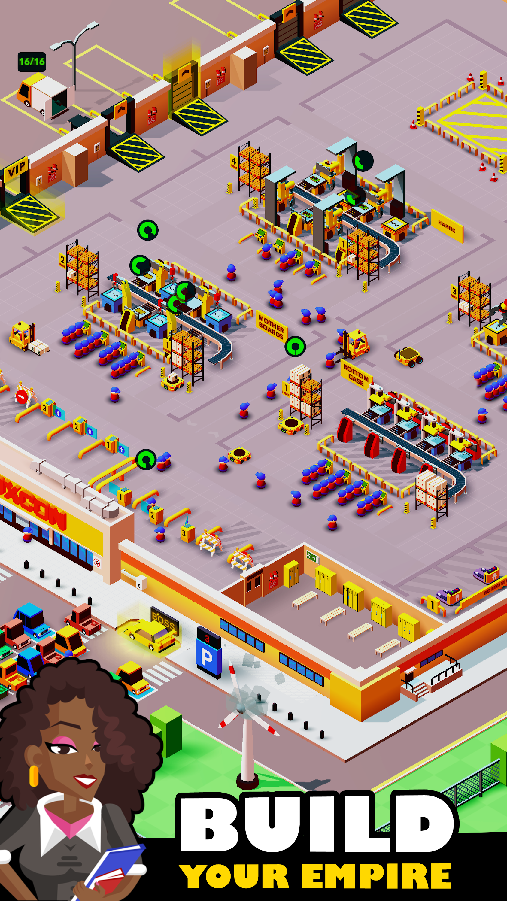 اسکرین شات 2 بازی Idle Smartphone Factory Tycoon