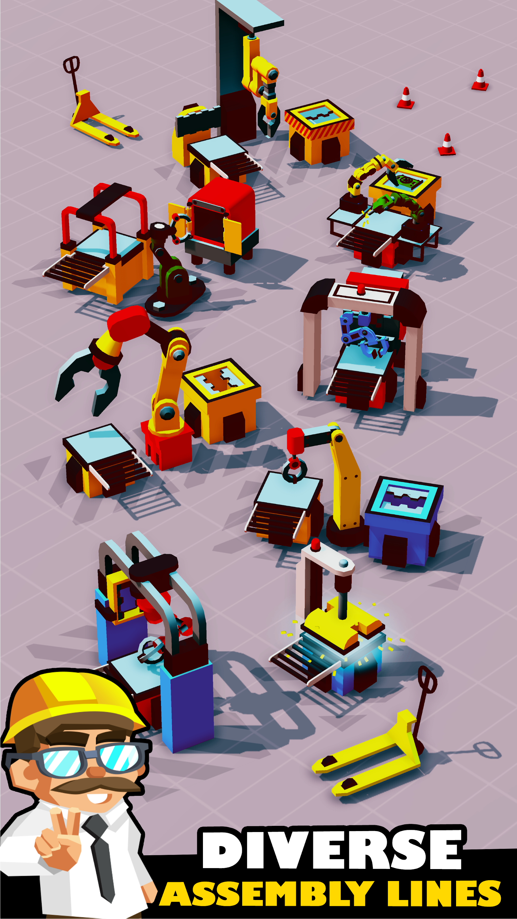 اسکرین شات 4 بازی Idle Smartphone Factory Tycoon