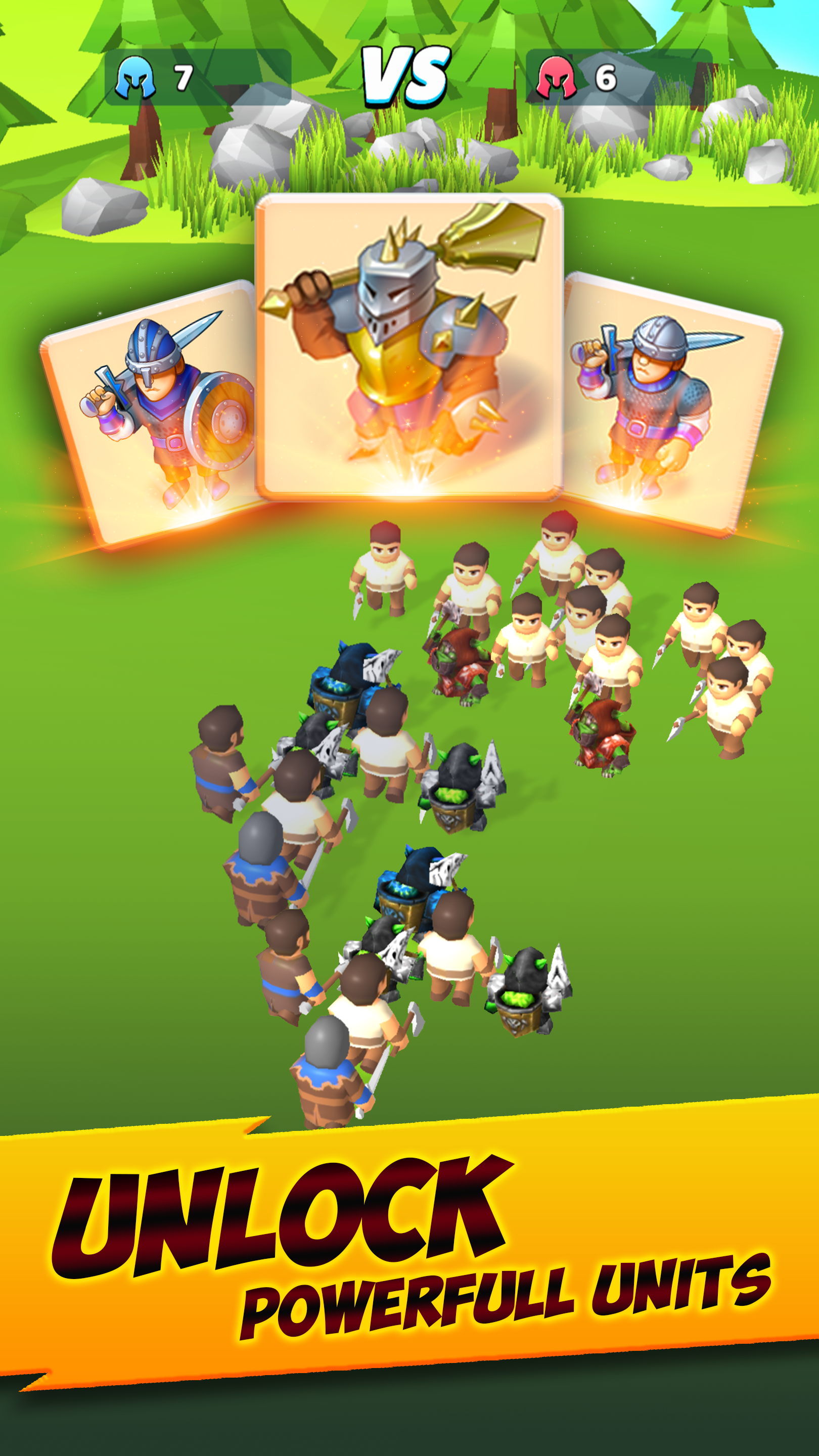 اسکرین شات 3 بازی Merge Legions: War Battle Game