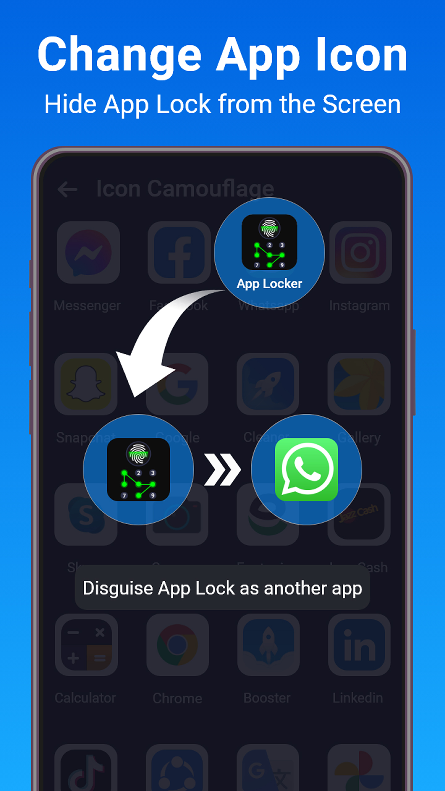 اسکرین شات 6 برنامه App Lock - Fingerprint Lock