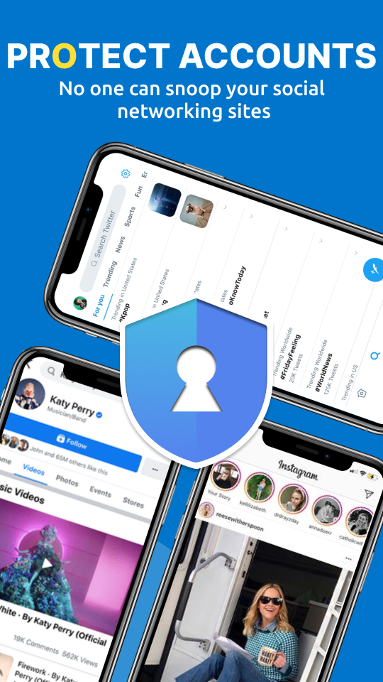 اسکرین شات 5 برنامه App Locker With Password