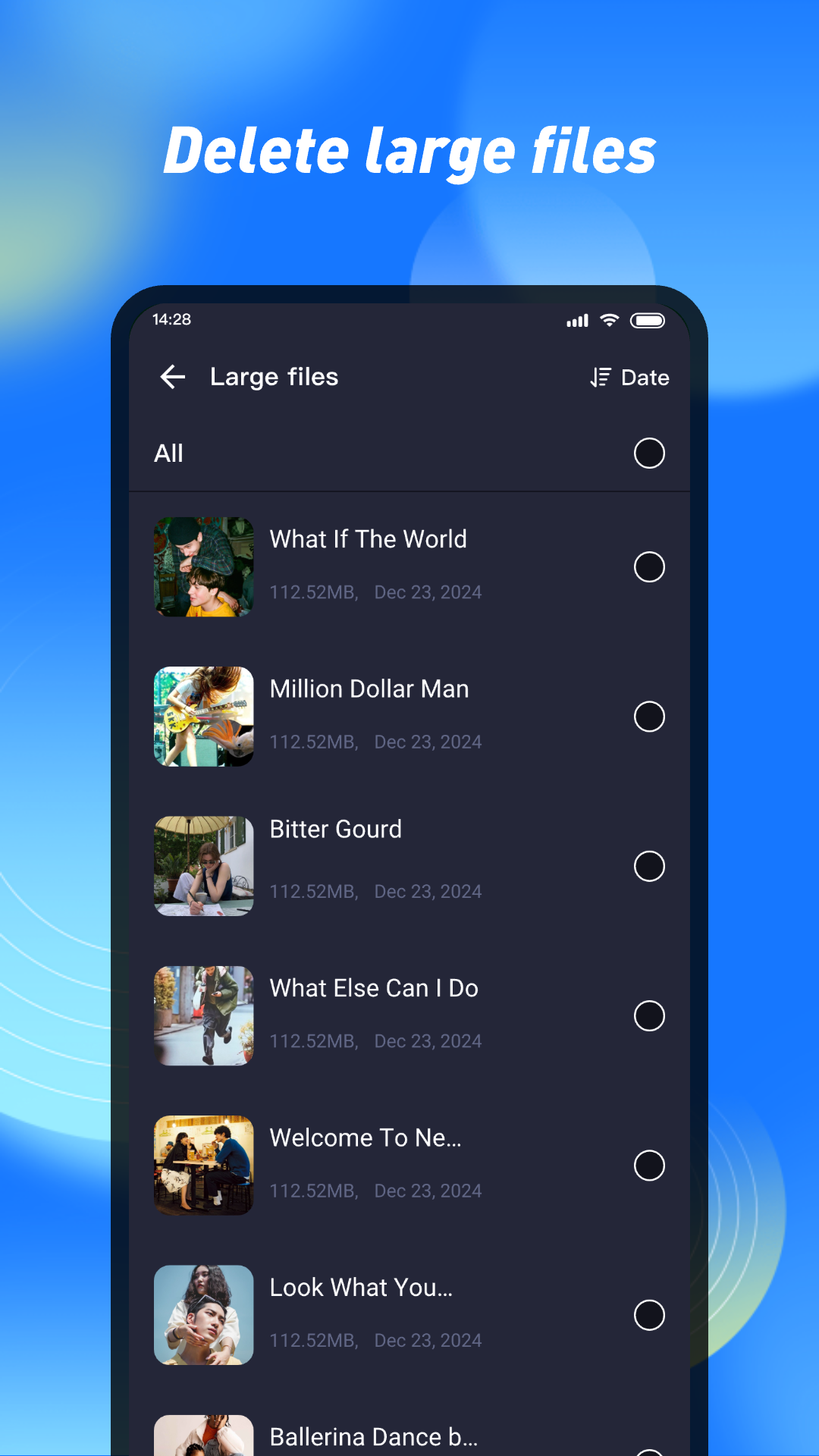 اسکرین شات 2 برنامه CleanPhoto - Photo Cleaner