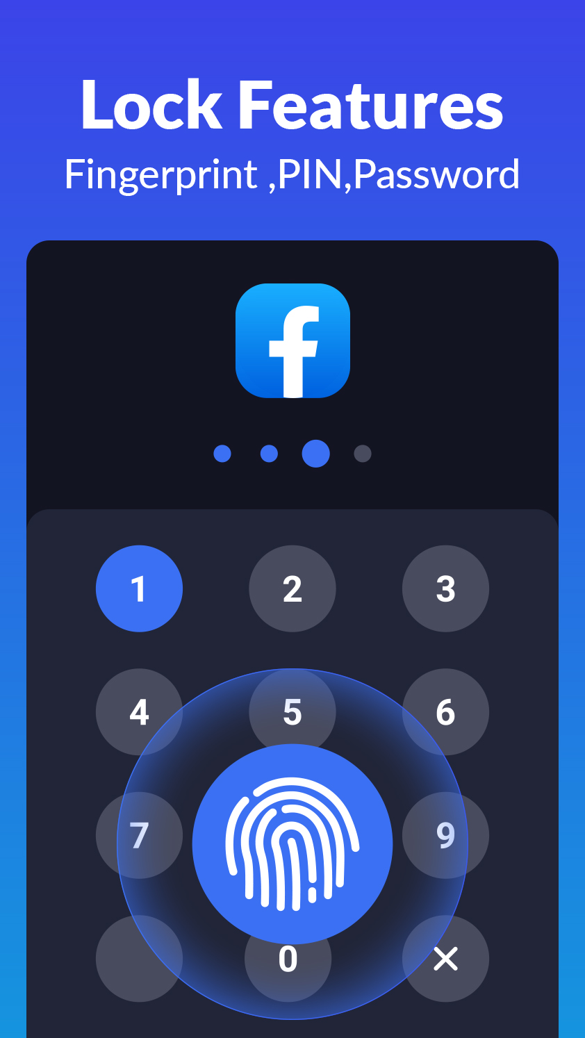 اسکرین شات 3 برنامه App Lock - Lock Apps, Pattern