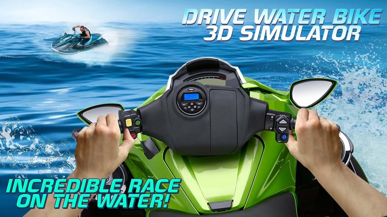اسکرین شات 2 بازی Drive Water Bike 3D Simulator