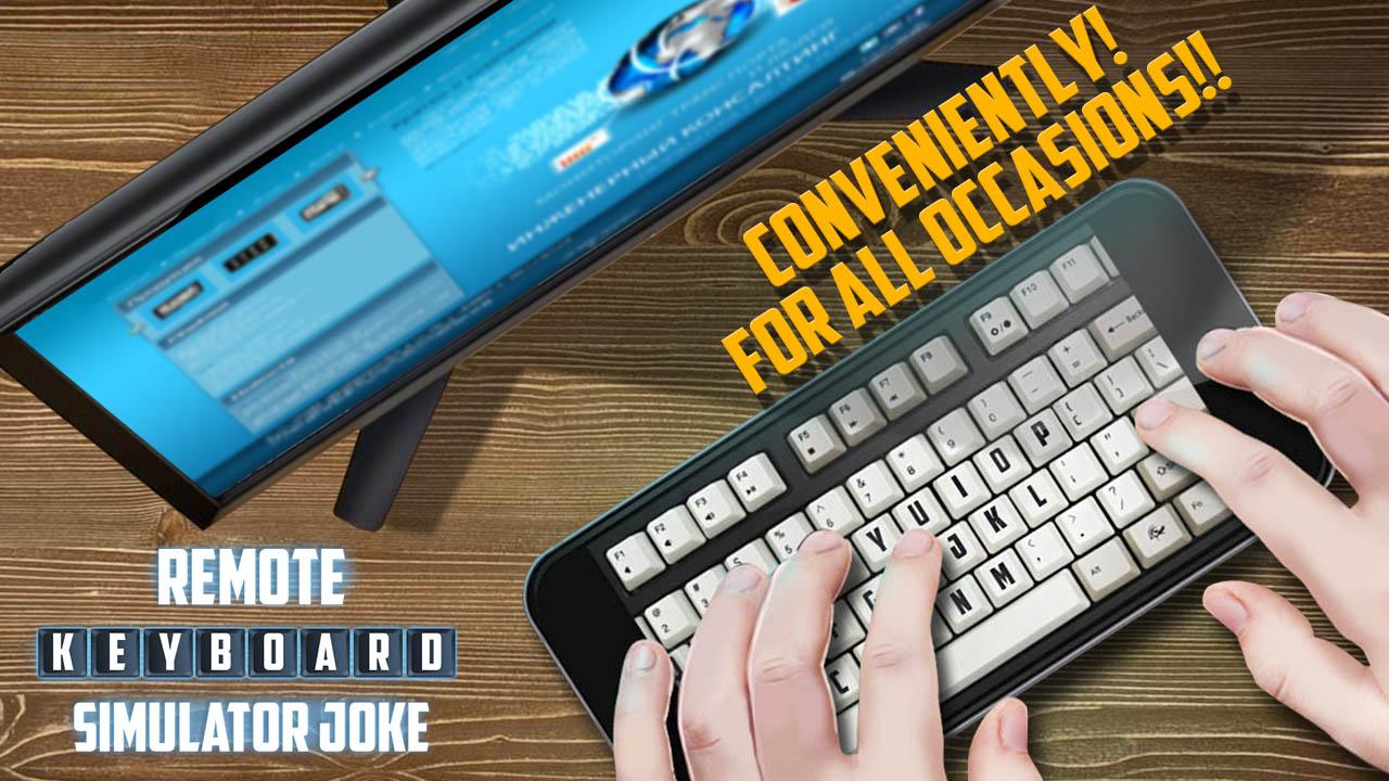 اسکرین شات 1 بازی Remote Keyboard Simulator Joke