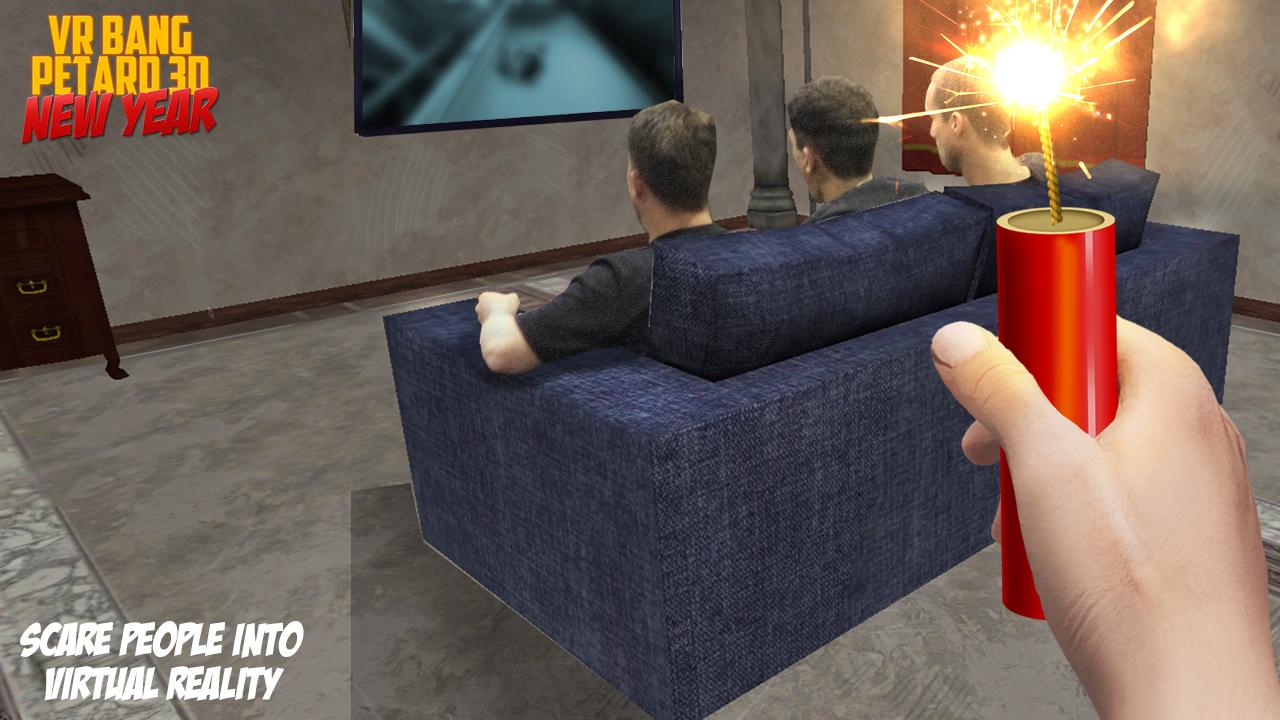 اسکرین شات 3 بازی VR Bang Petard 3D NewYear