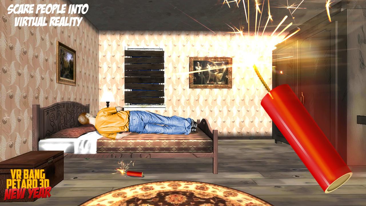 اسکرین شات 2 بازی VR Bang Petard 3D NewYear