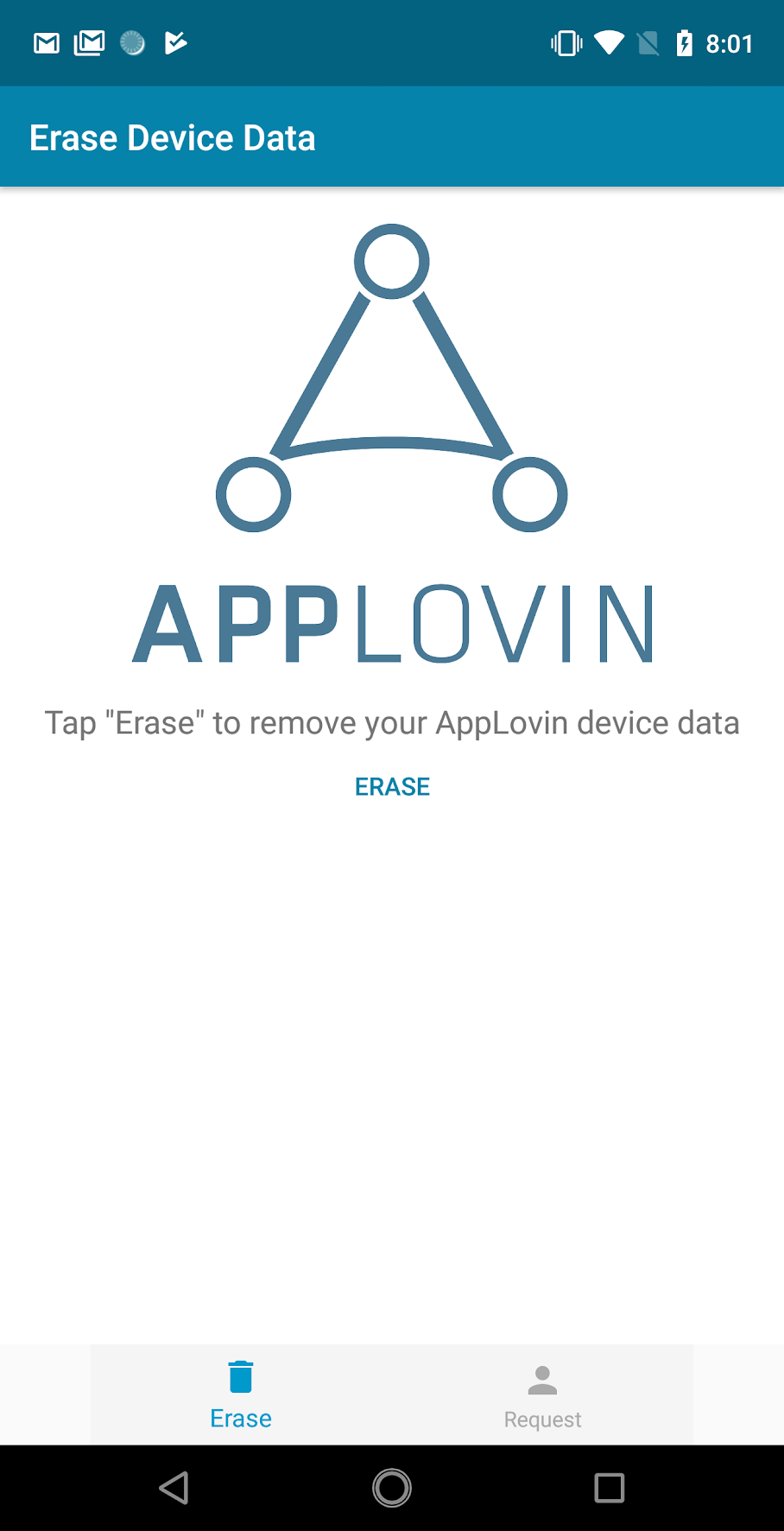 اسکرین شات 1 برنامه Privacy Management