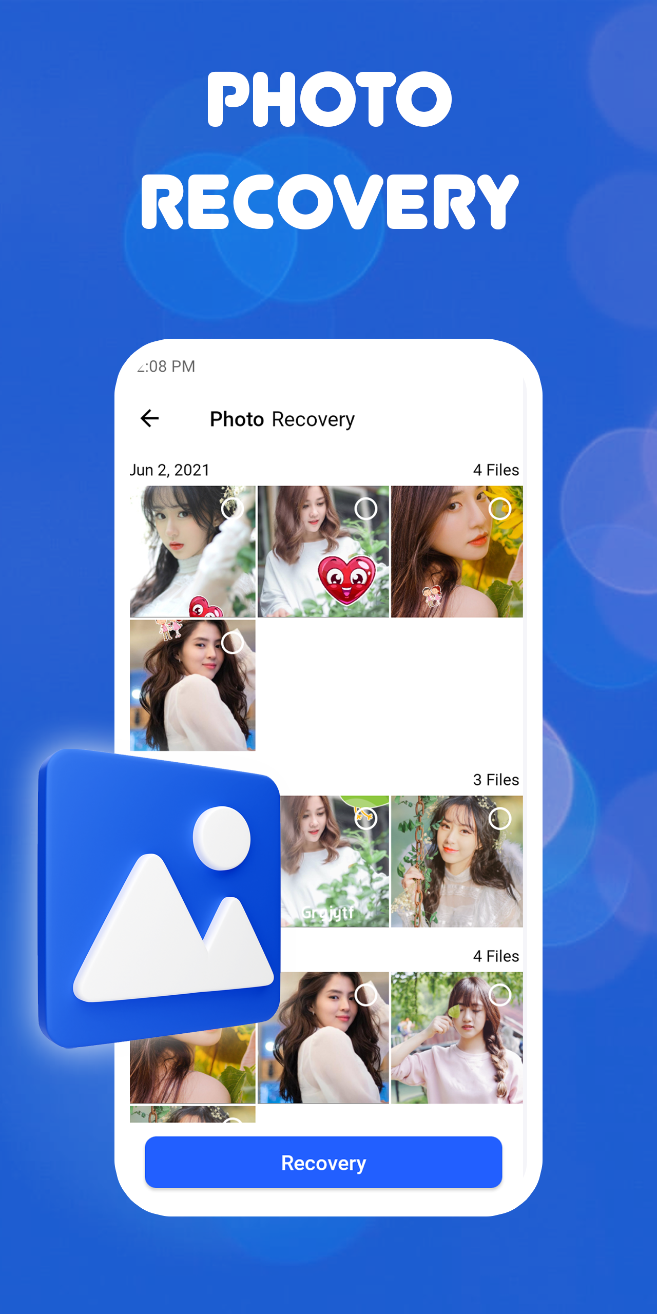 اسکرین شات 4 برنامه Photo Recovery, File Recovery