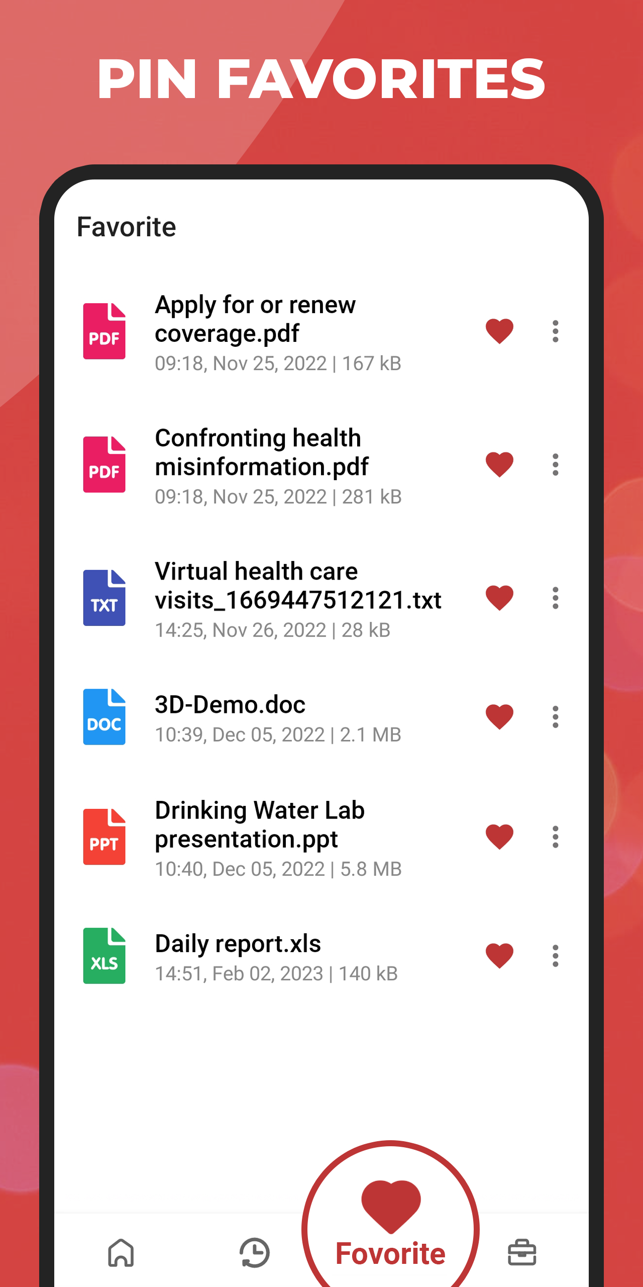 اسکرین شات 8 برنامه All Document Reader: PDF, Word