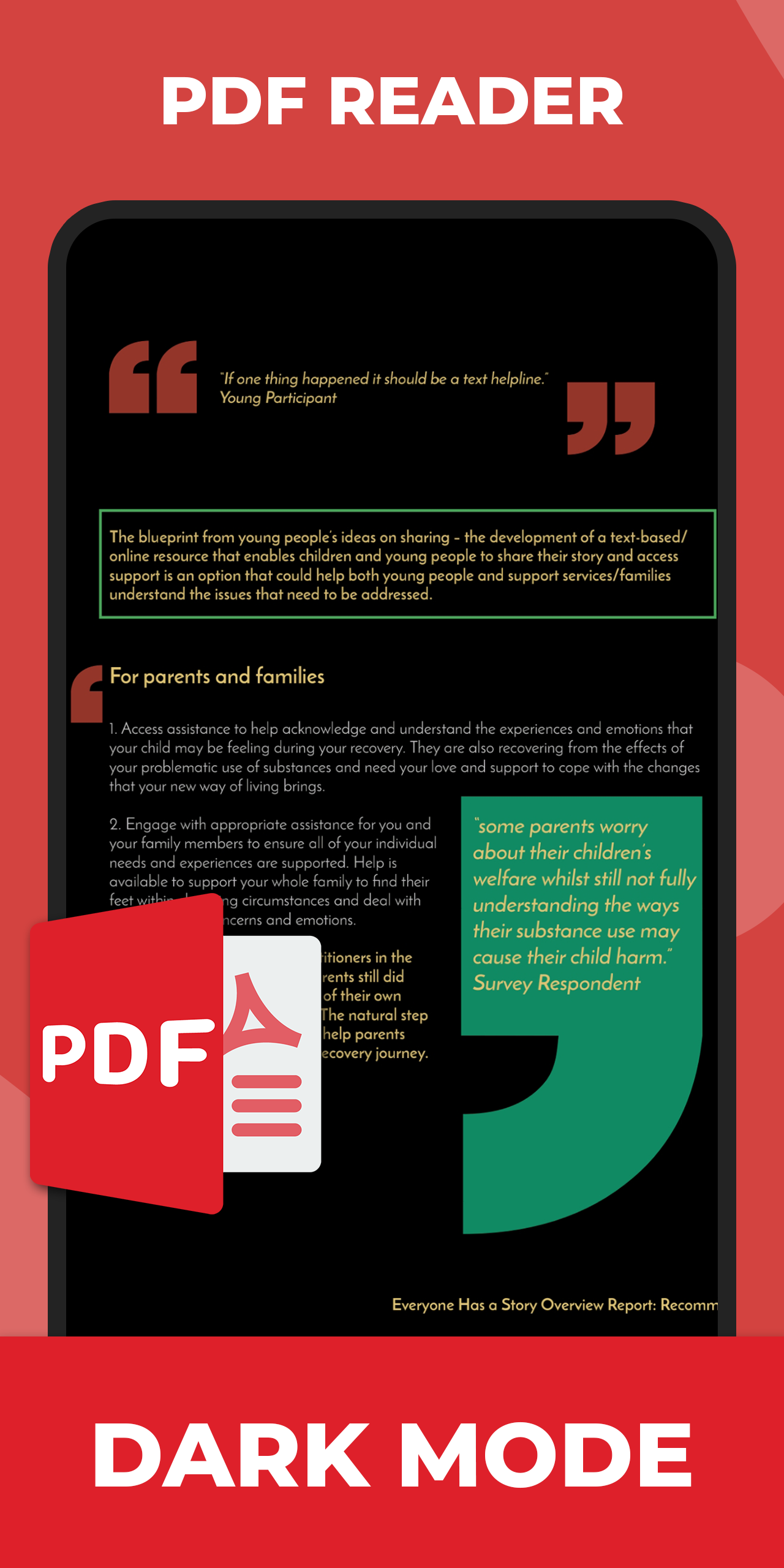 اسکرین شات 3 برنامه All Document Reader: PDF, Word