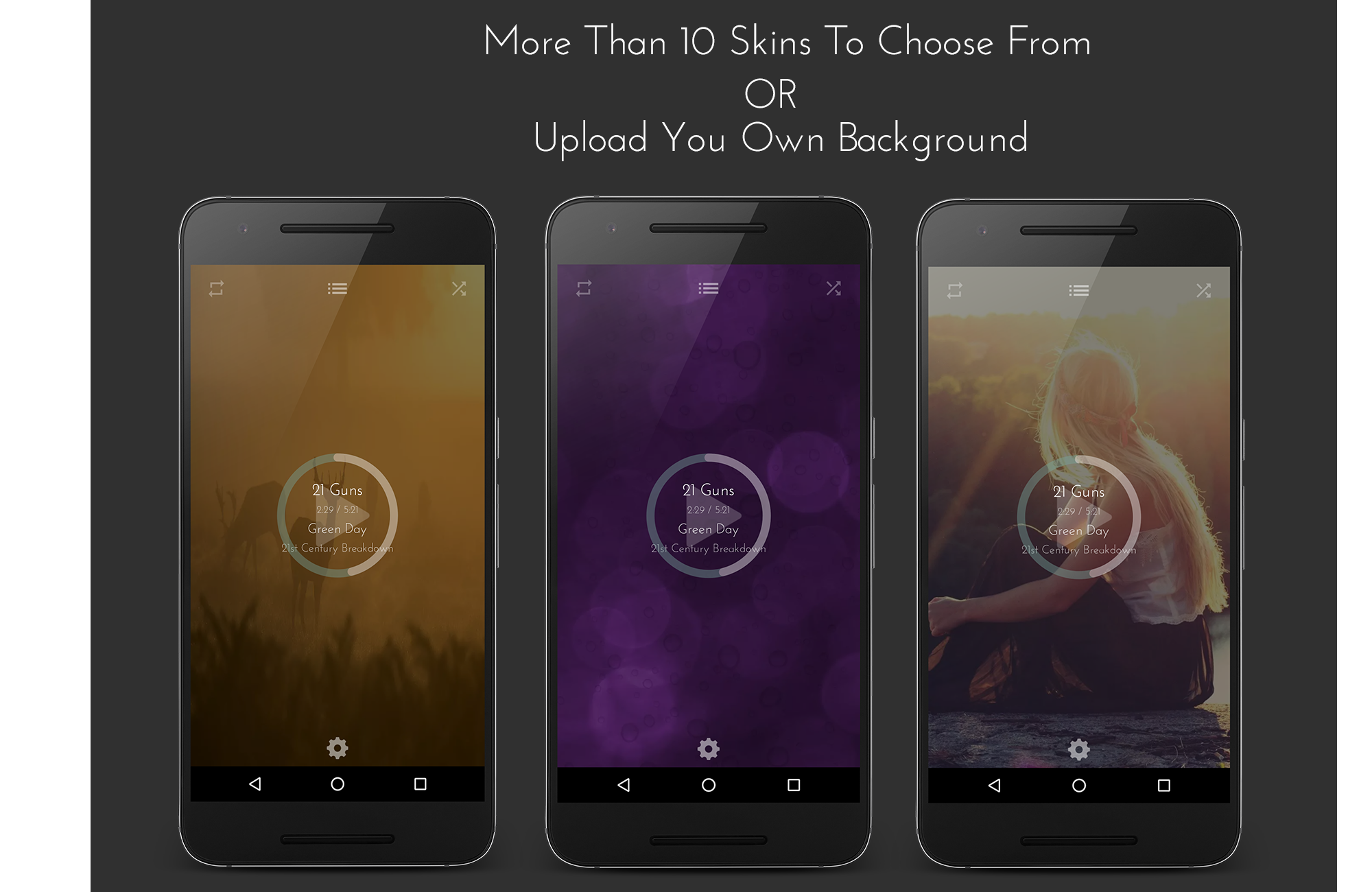اسکرین شات 4 برنامه Music Player | MP3 Player