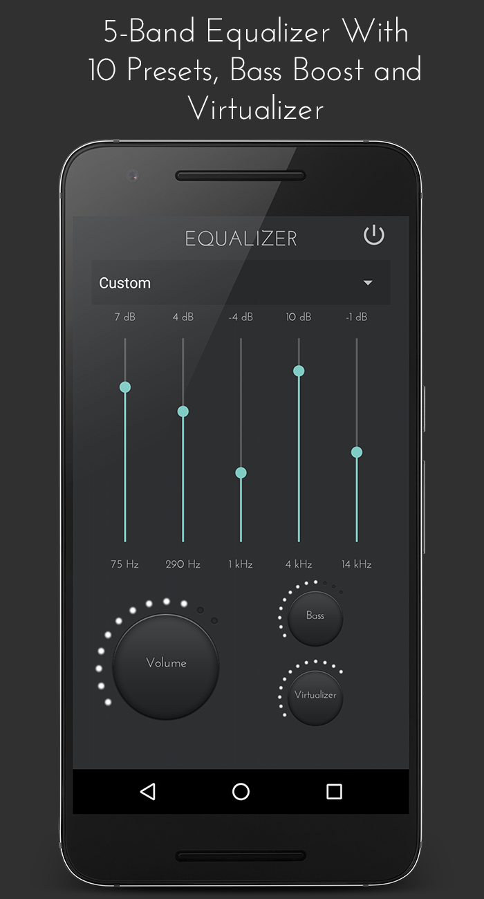 اسکرین شات 2 برنامه Music Player | MP3 Player