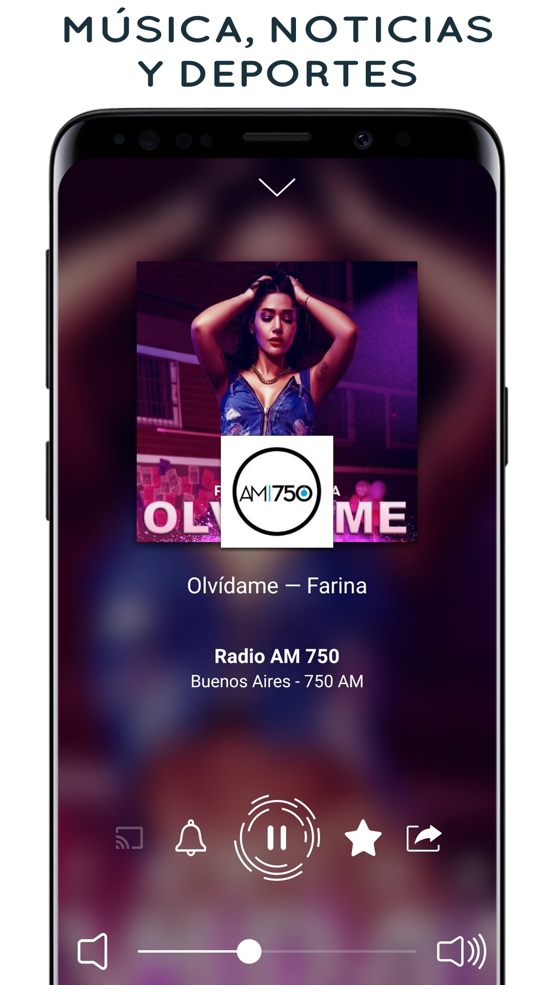 اسکرین شات 2 برنامه Radio Argentina: Radio FM y AM