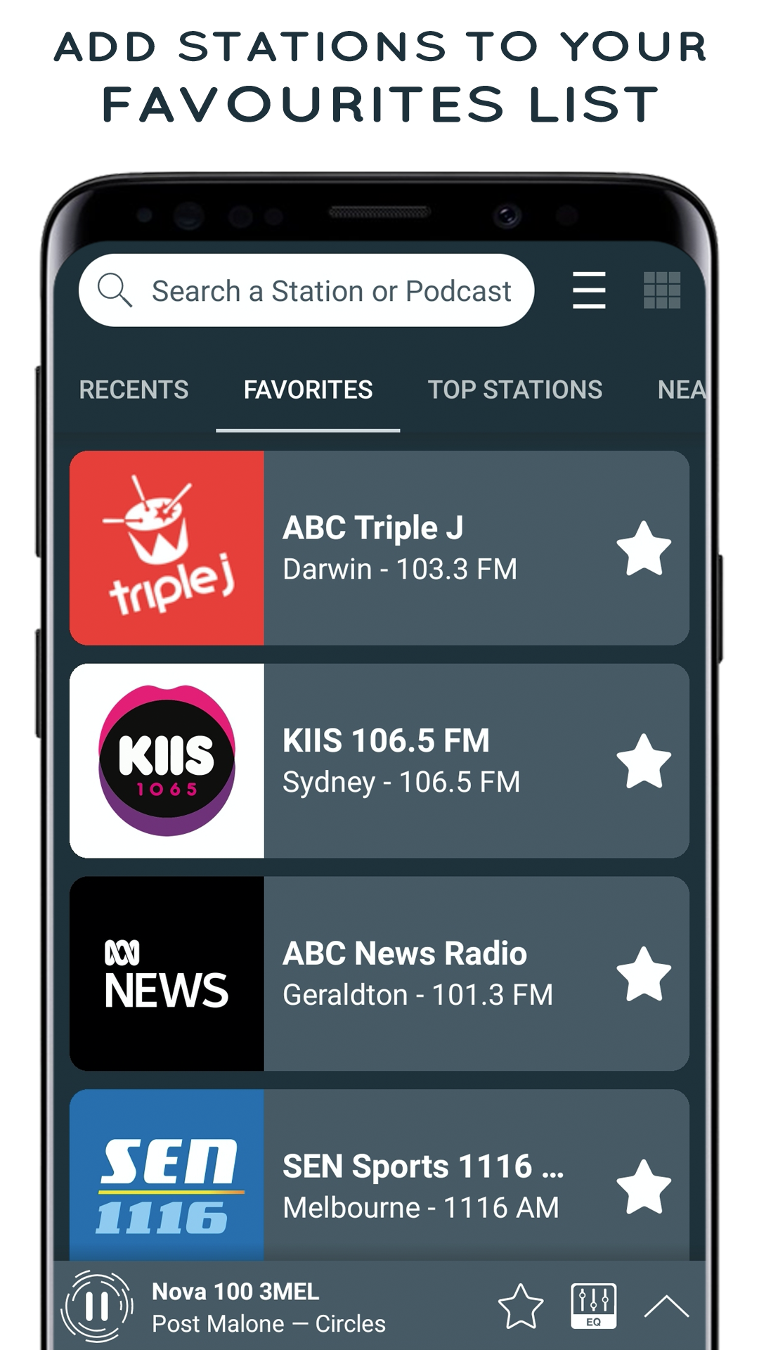 اسکرین شات 3 برنامه Radio Australia - online radio