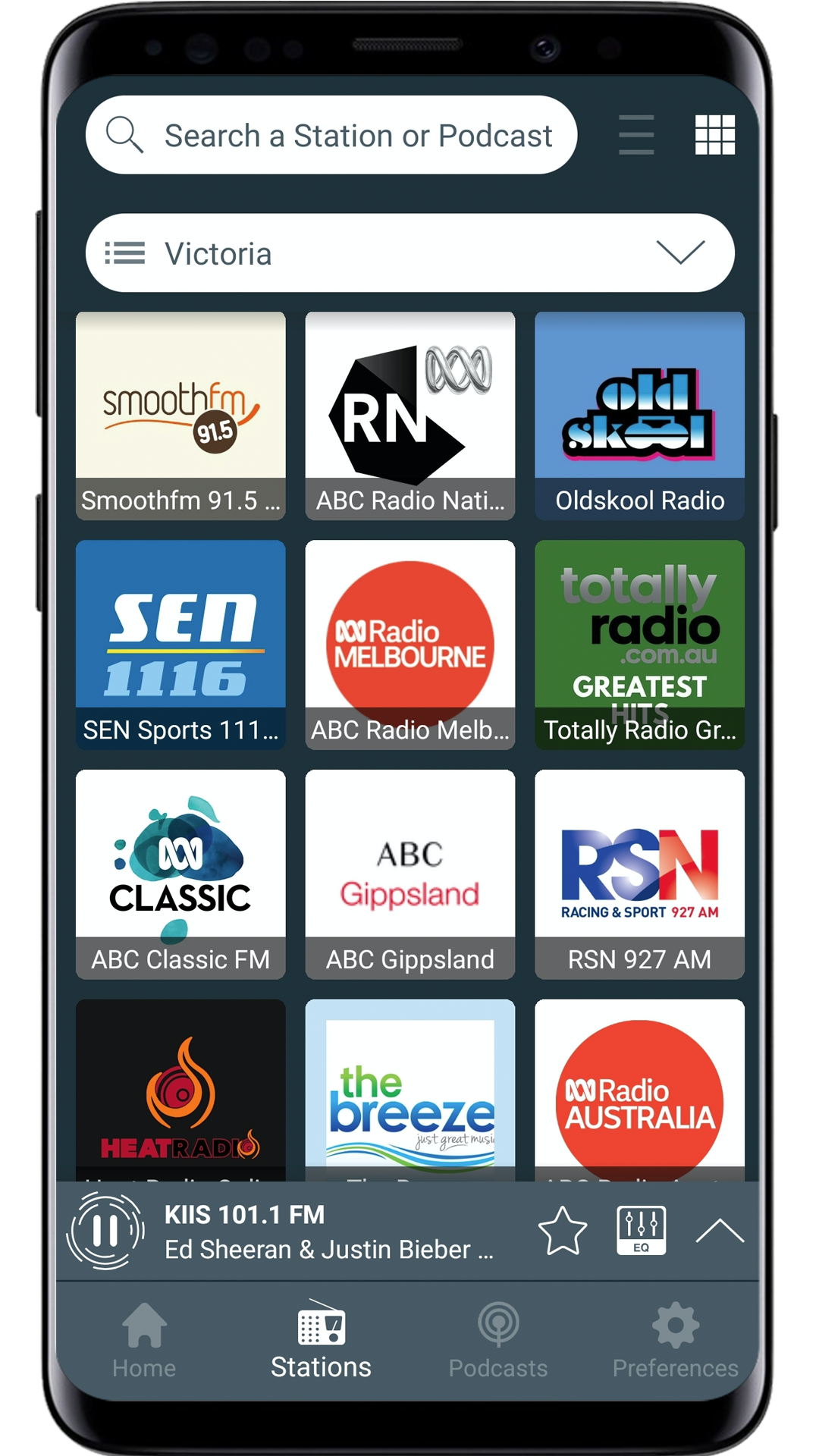 اسکرین شات 5 برنامه Radio Australia - online radio