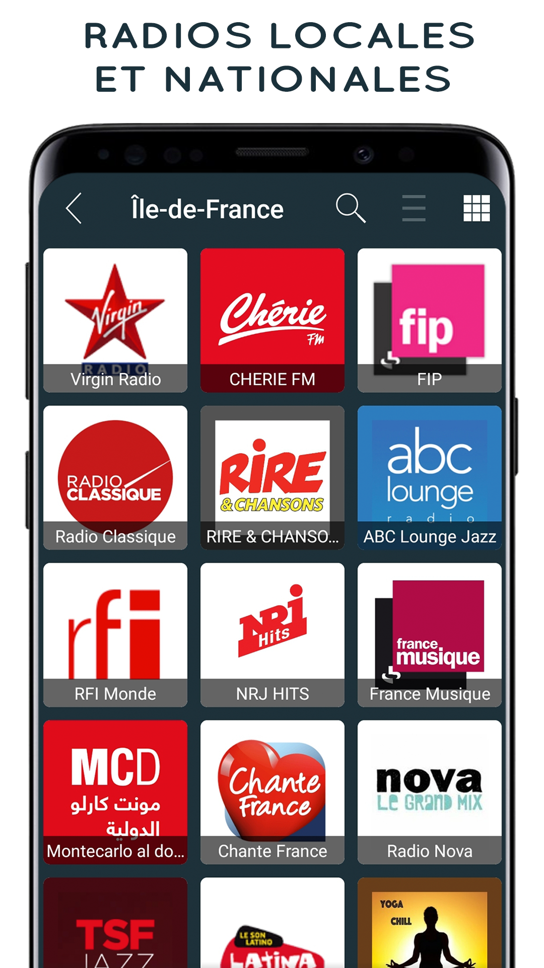 اسکرین شات 5 برنامه Radio France - Live Radio FM