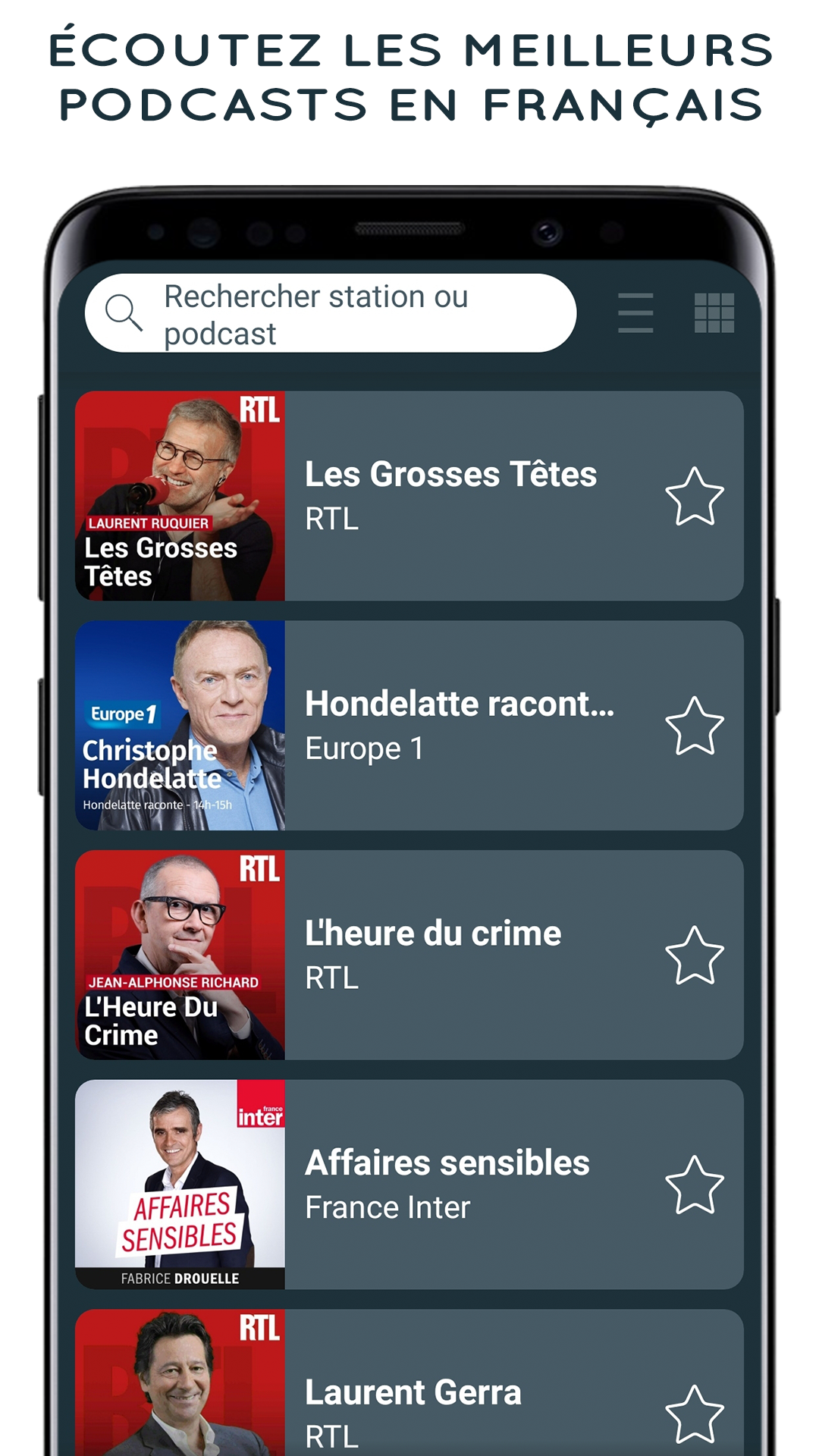 اسکرین شات 4 برنامه Radio France - Live Radio FM
