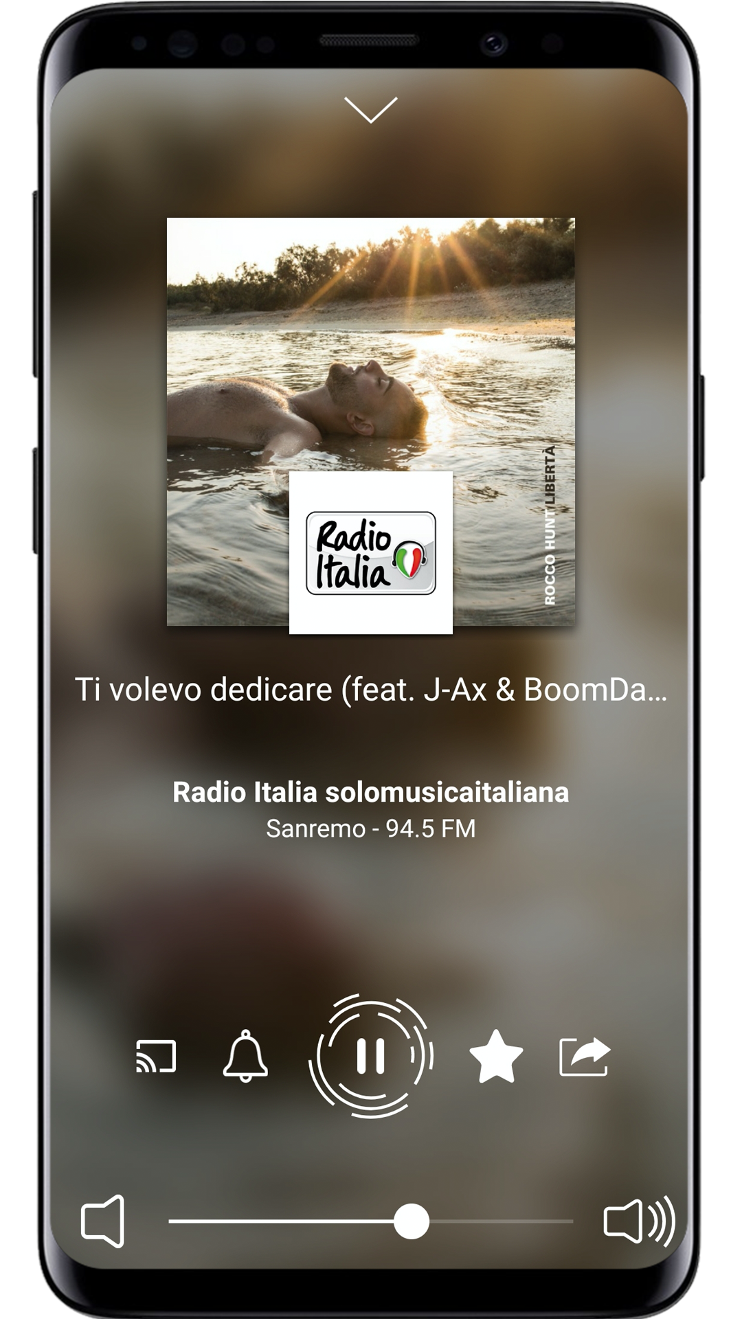 اسکرین شات 2 برنامه Radio Italiane - radio online