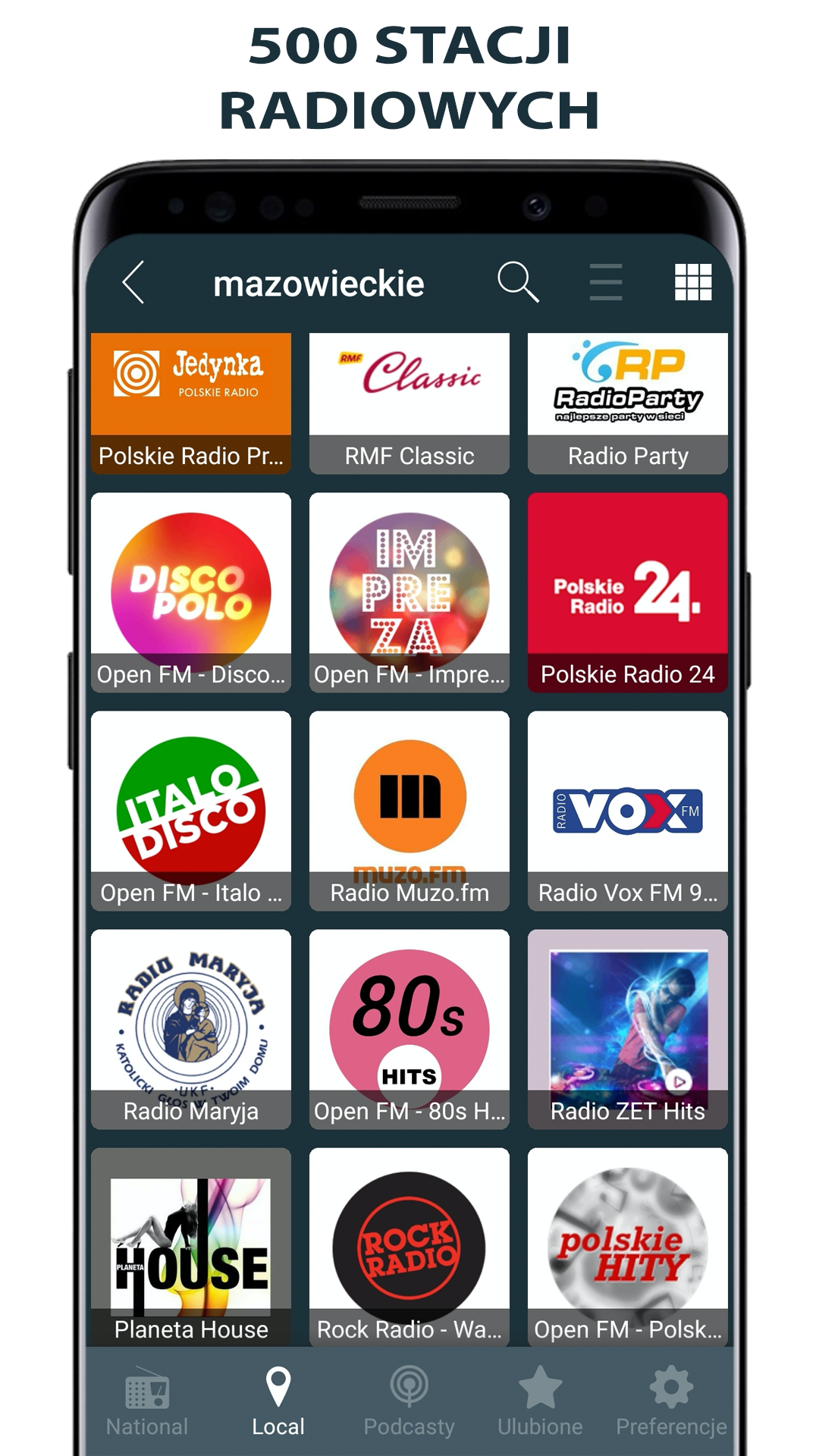 اسکرین شات 6 برنامه Radio Polska - Radio FM