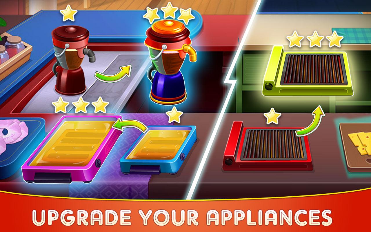 اسکرین شات 5 بازی Cooking Cafe – Restaurant Star