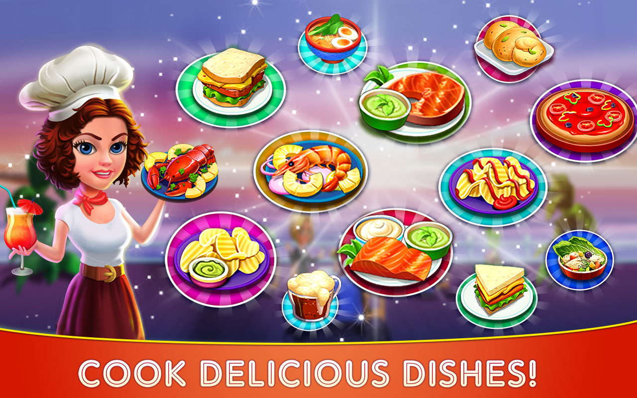 اسکرین شات 2 بازی Cooking Cafe – Restaurant Star