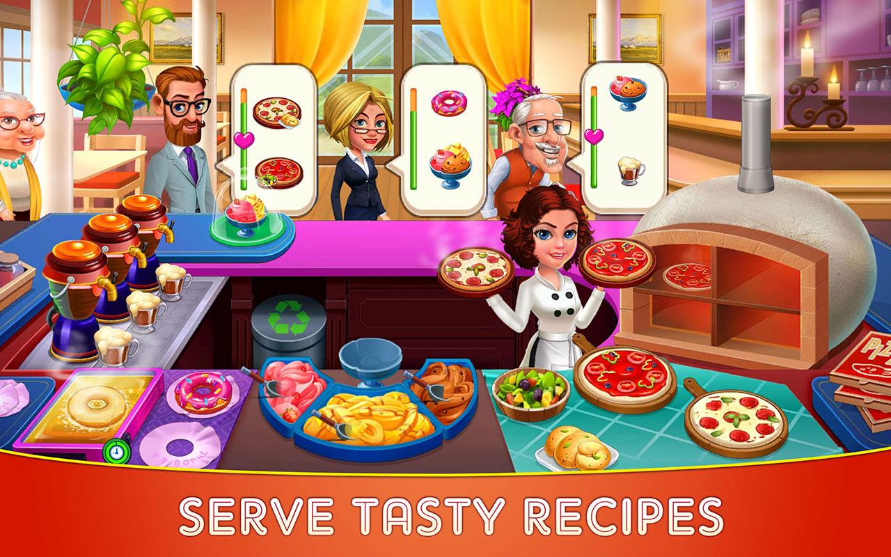اسکرین شات 1 بازی Cooking Cafe – Restaurant Star