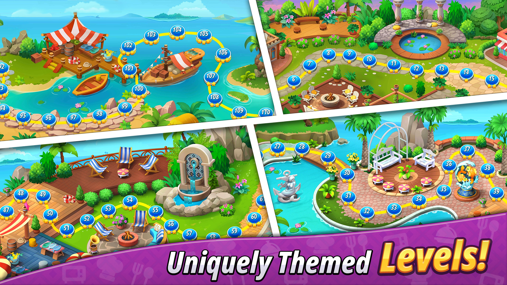 اسکرین شات 5 بازی Cooking Super Star -Tasty City