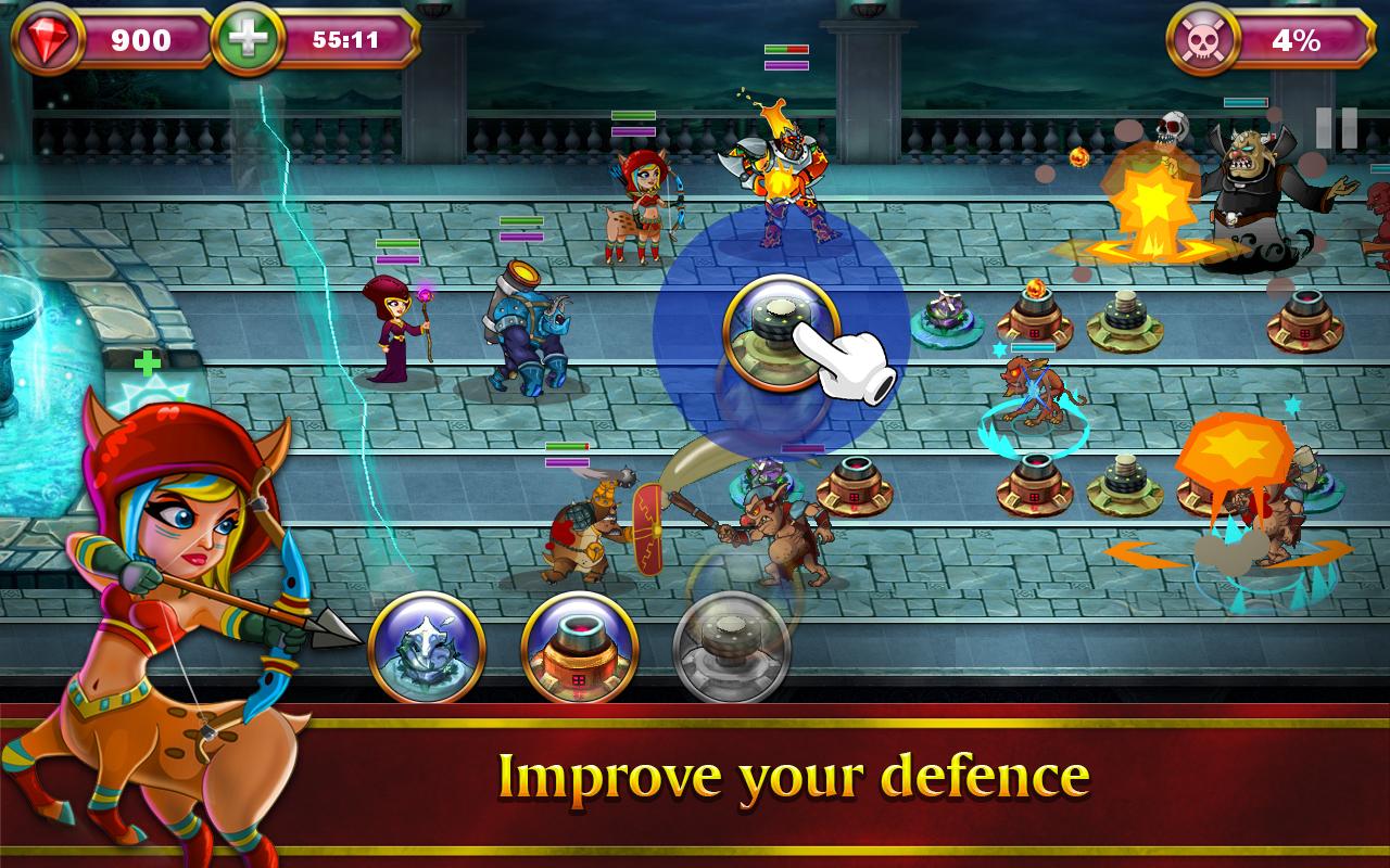 اسکرین شات 4 بازی Tower Defender - Defense game