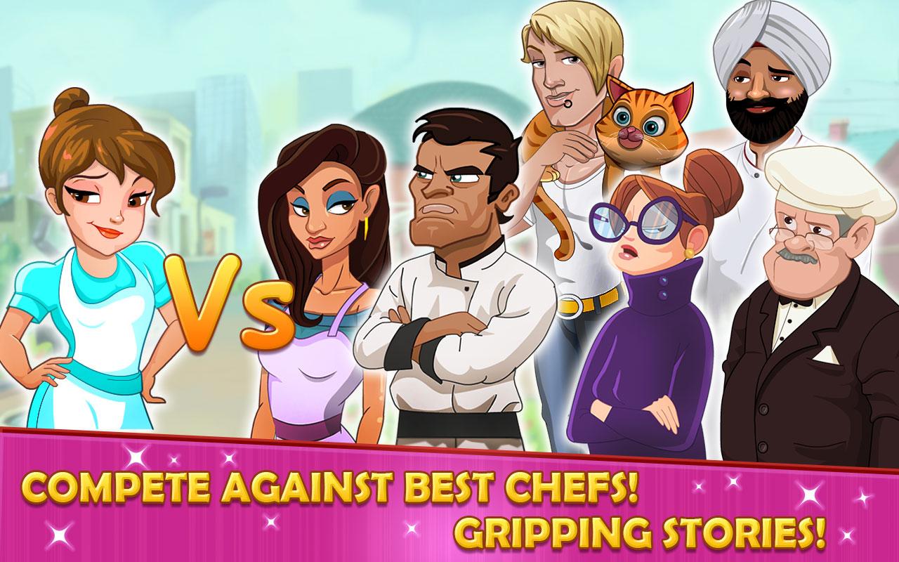 اسکرین شات 2 بازی Kitchen story: Food Fever Game