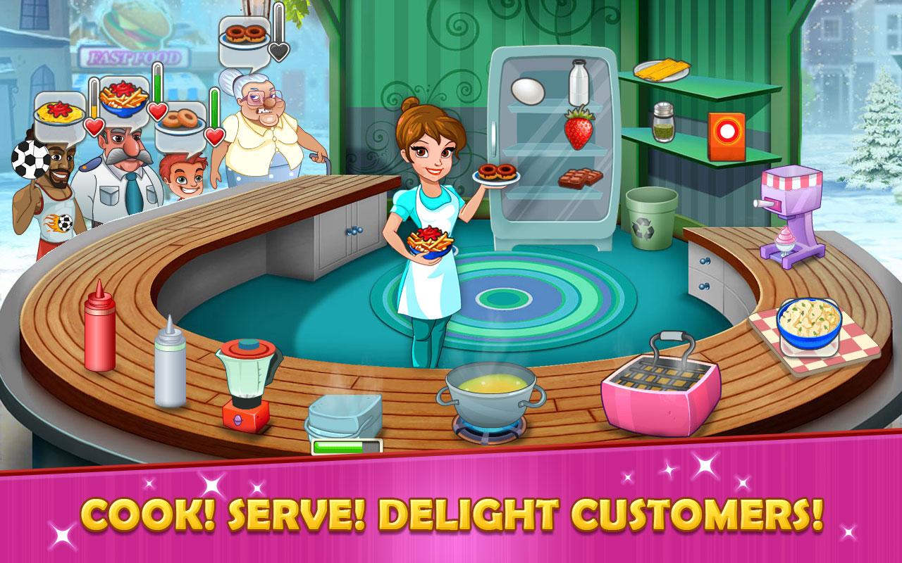 اسکرین شات 1 بازی Kitchen story: Food Fever Game