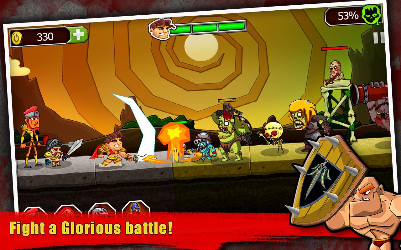 اسکرین شات 3 بازی Legend vs Zombies