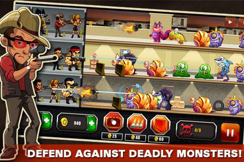 اسکرین شات 1 بازی Mafia Vs Monsters