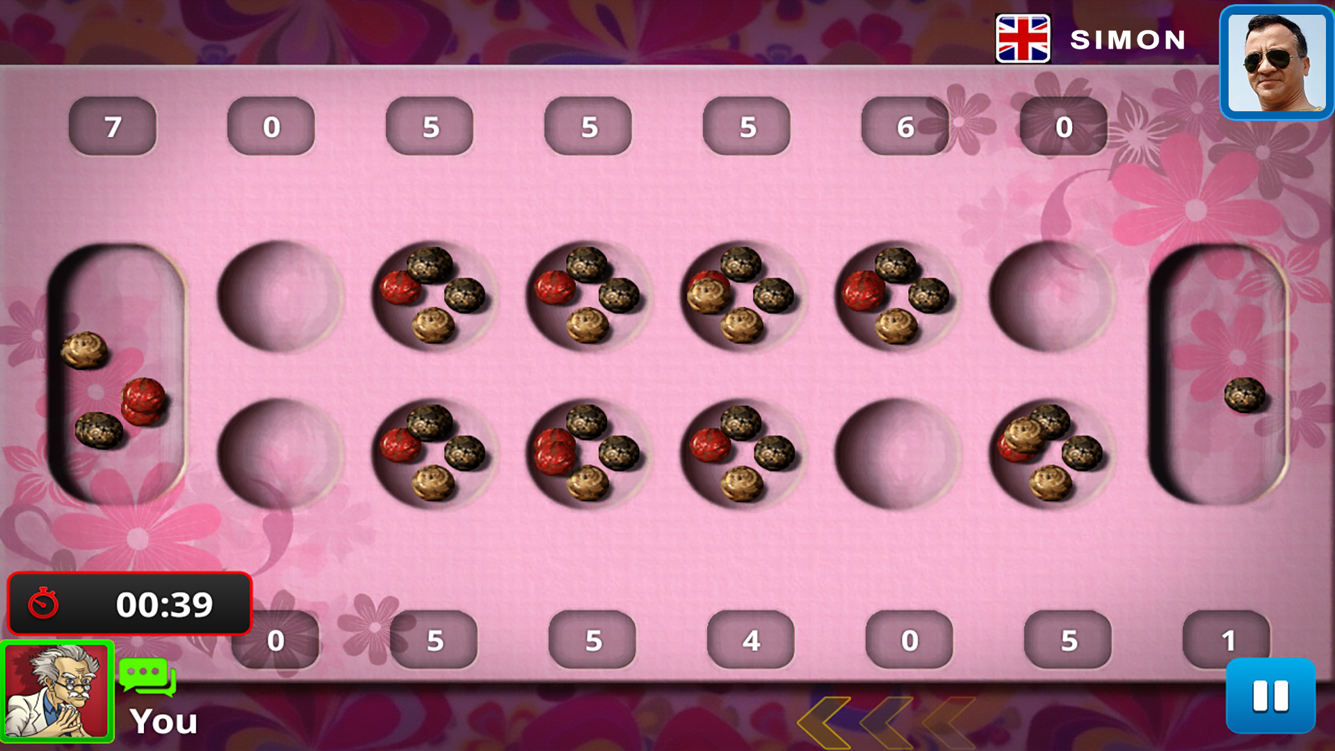اسکرین شات 6 بازی Mancala