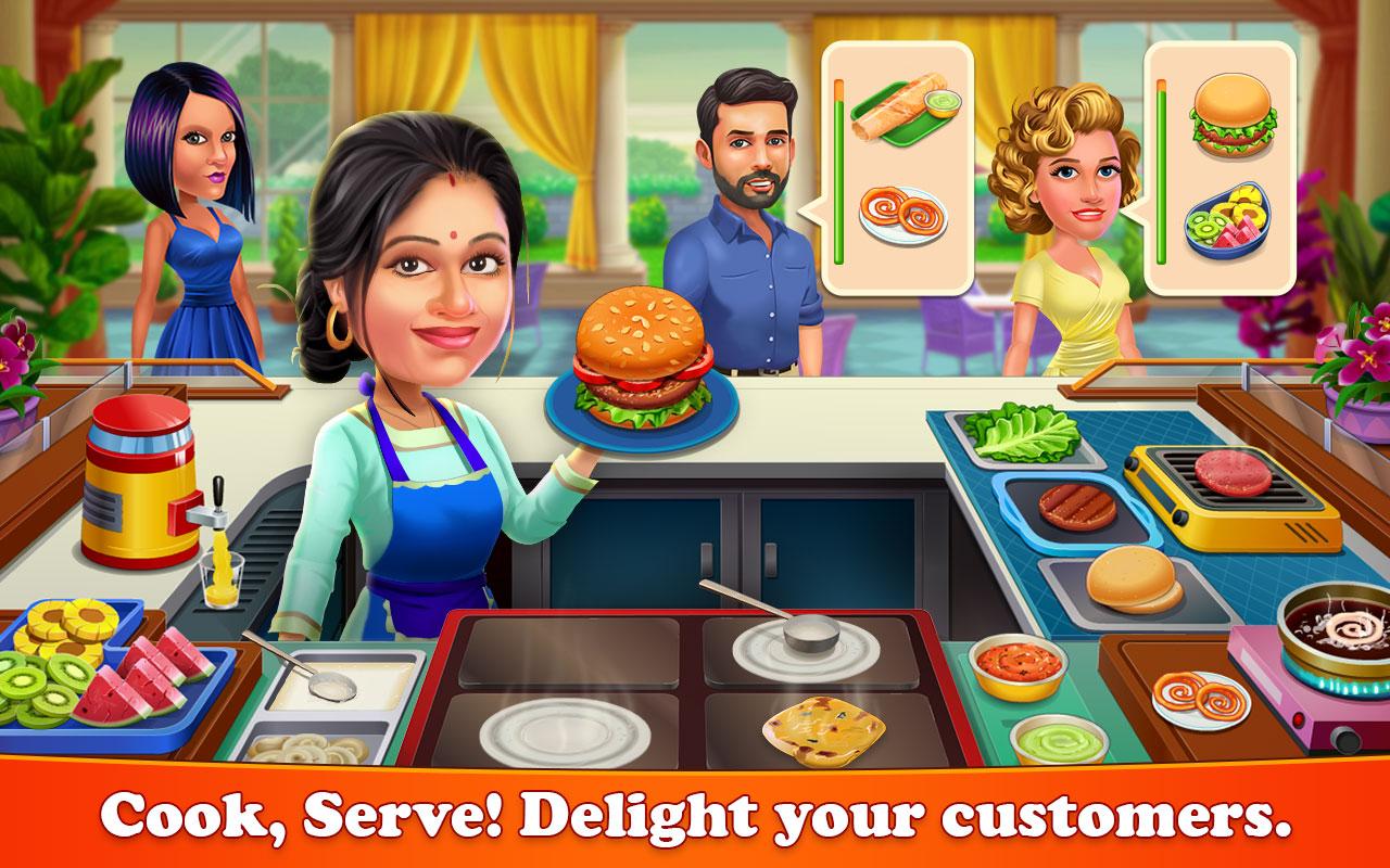 اسکرین شات 1 بازی Restaurant City: Food Fever -
