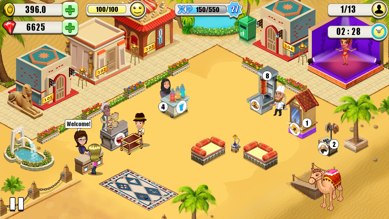 اسکرین شات 6 بازی Resort Tycoon-Hotel Simulation