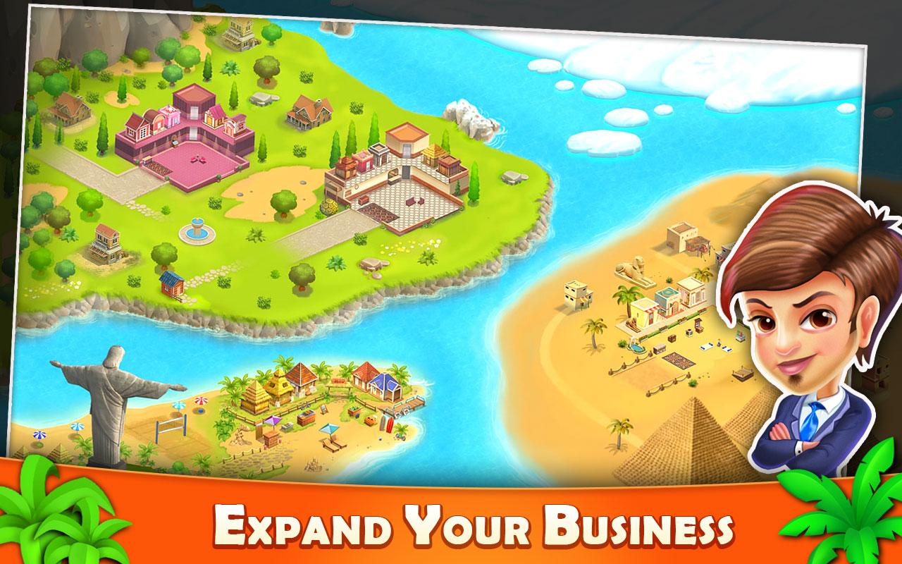 اسکرین شات 3 بازی Resort Tycoon-Hotel Simulation