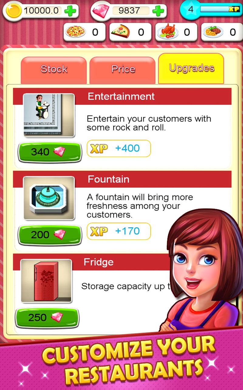اسکرین شات 5 بازی Restaurant Tycoon : Cafe game