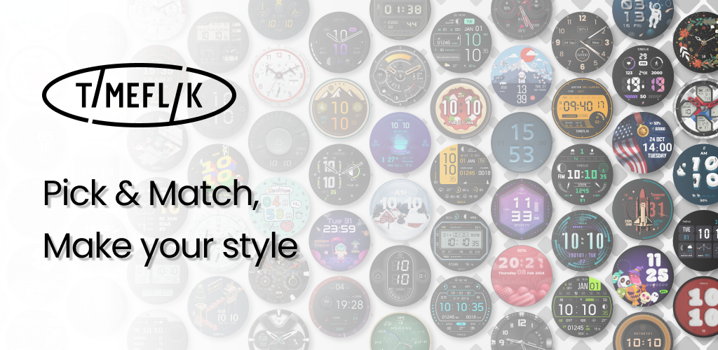 اسکرین شات برنامه TIMEFLIK Watch Face 2