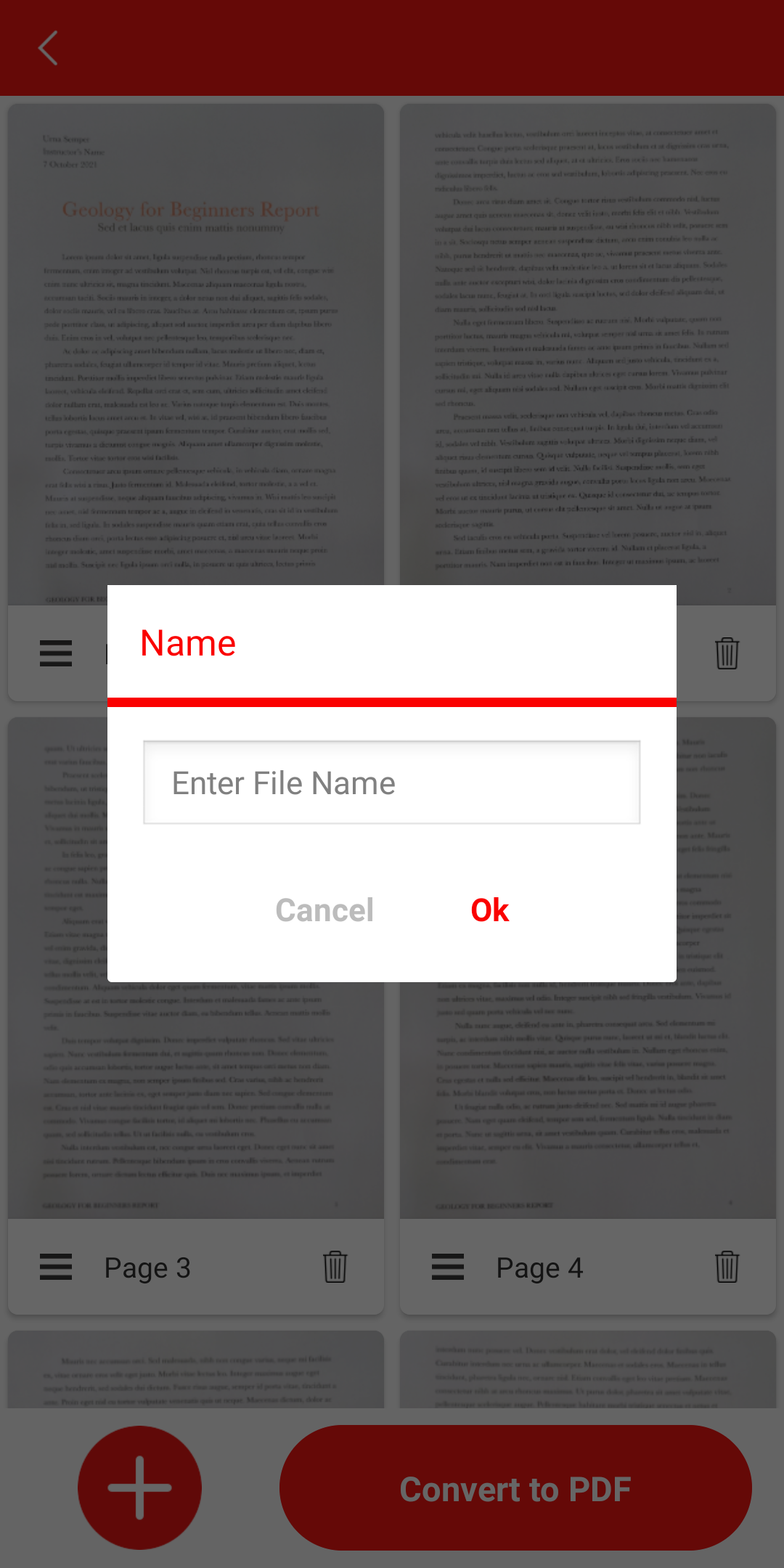 اسکرین شات 7 برنامه PDFO - Photo to PDF Converter