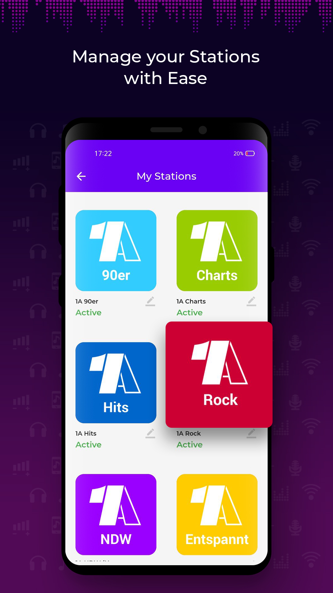 اسکرین شات 4 برنامه Radio FM Partners