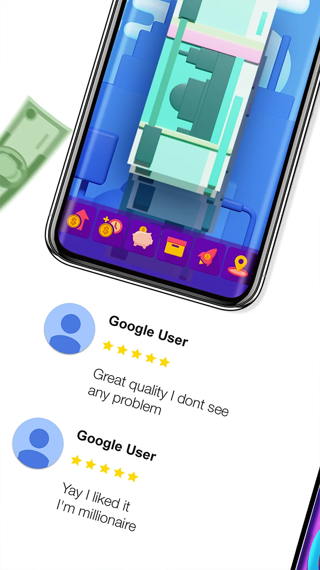 اسکرین شات 2 بازی Money cash clicker