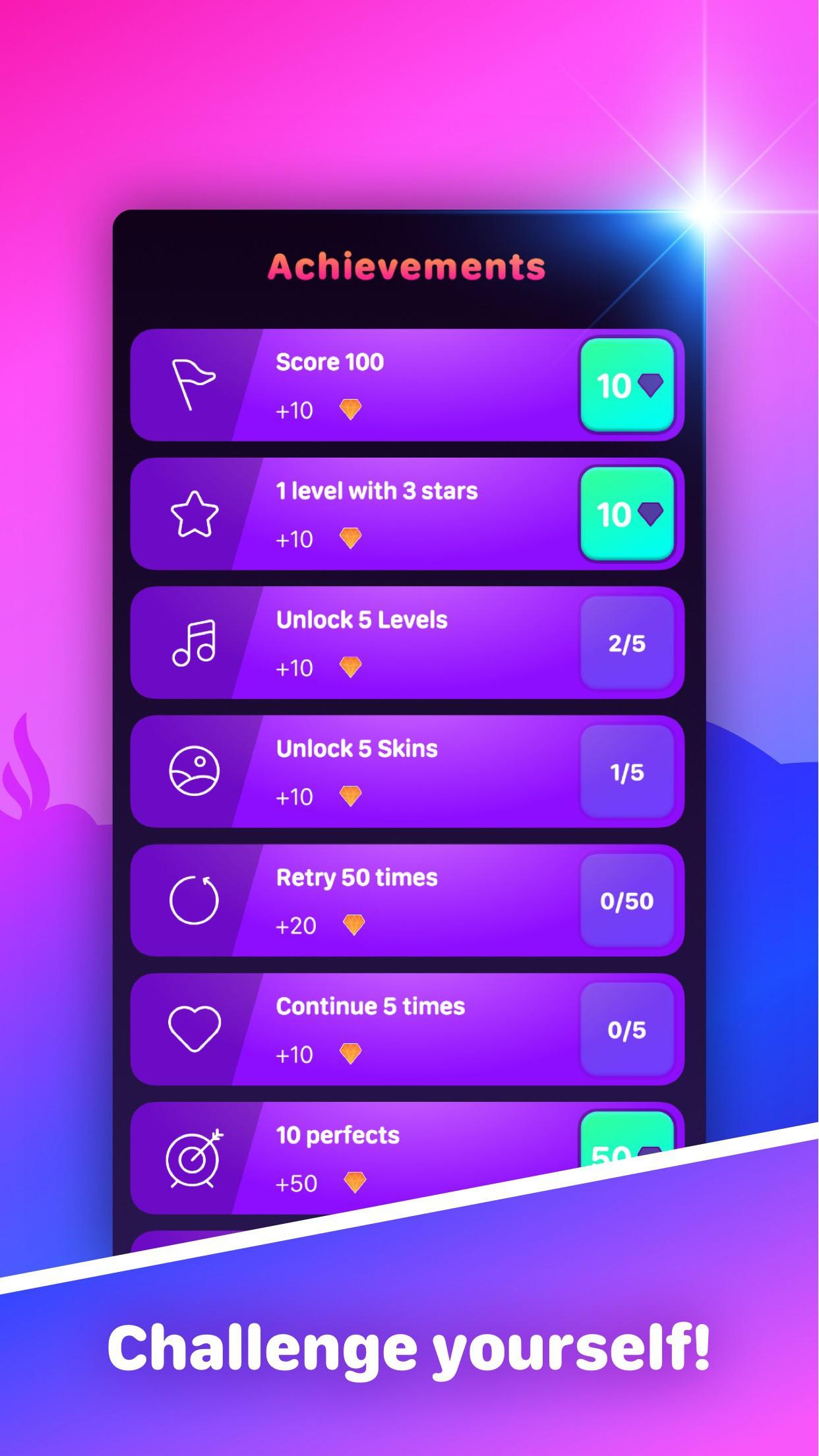 اسکرین شات 3 بازی Music Tiles 4 - Piano Game