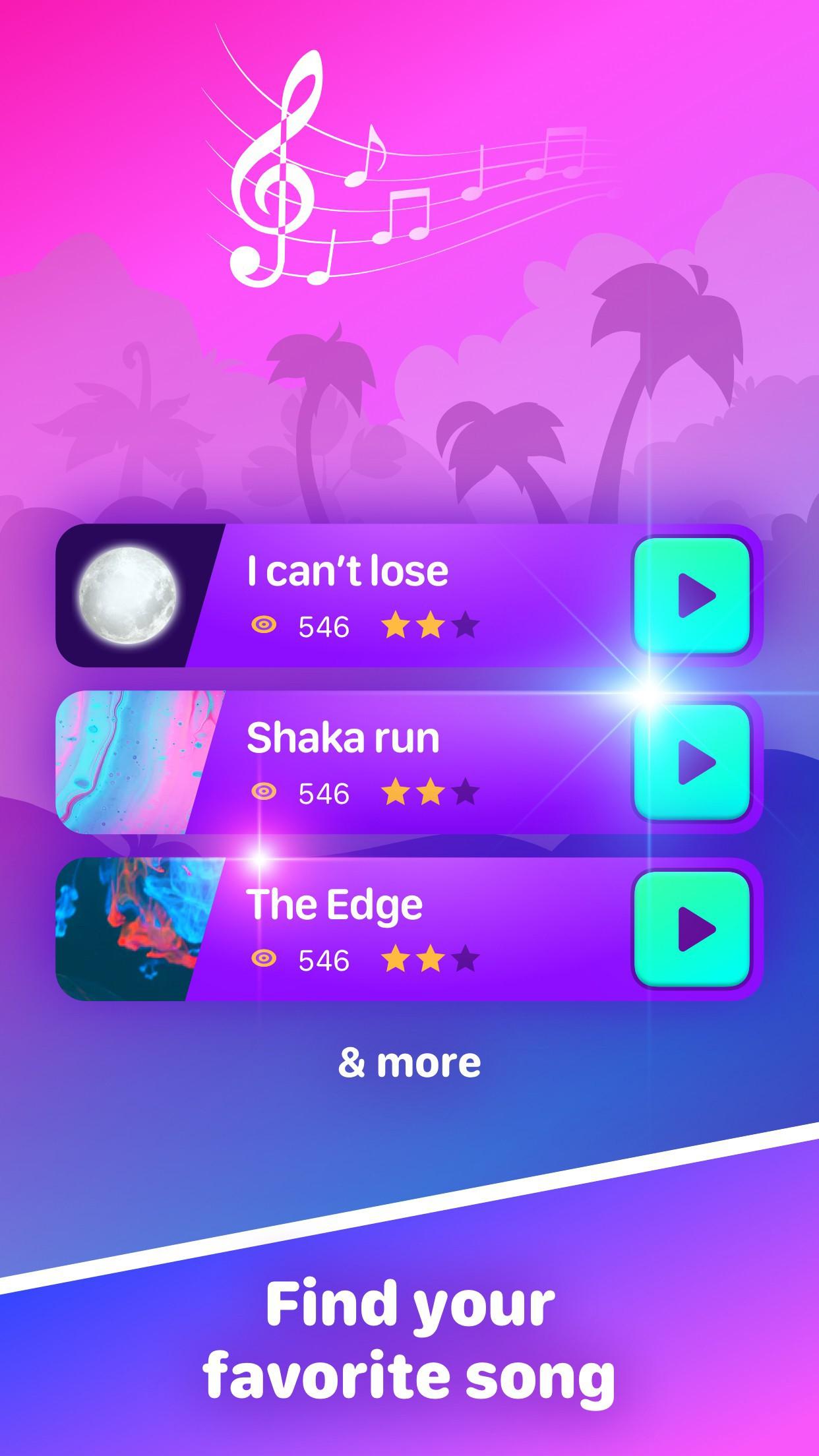 اسکرین شات 2 بازی Music Tiles 4 - Piano Game