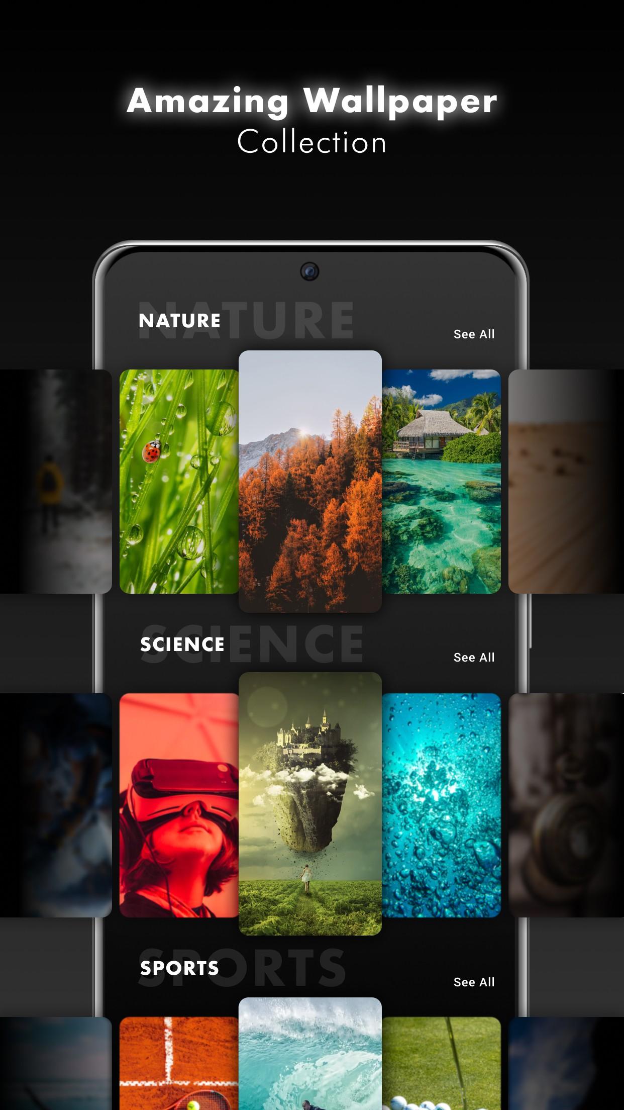 اسکرین شات 3 برنامه Live Wallpaper: Parallax HD In
